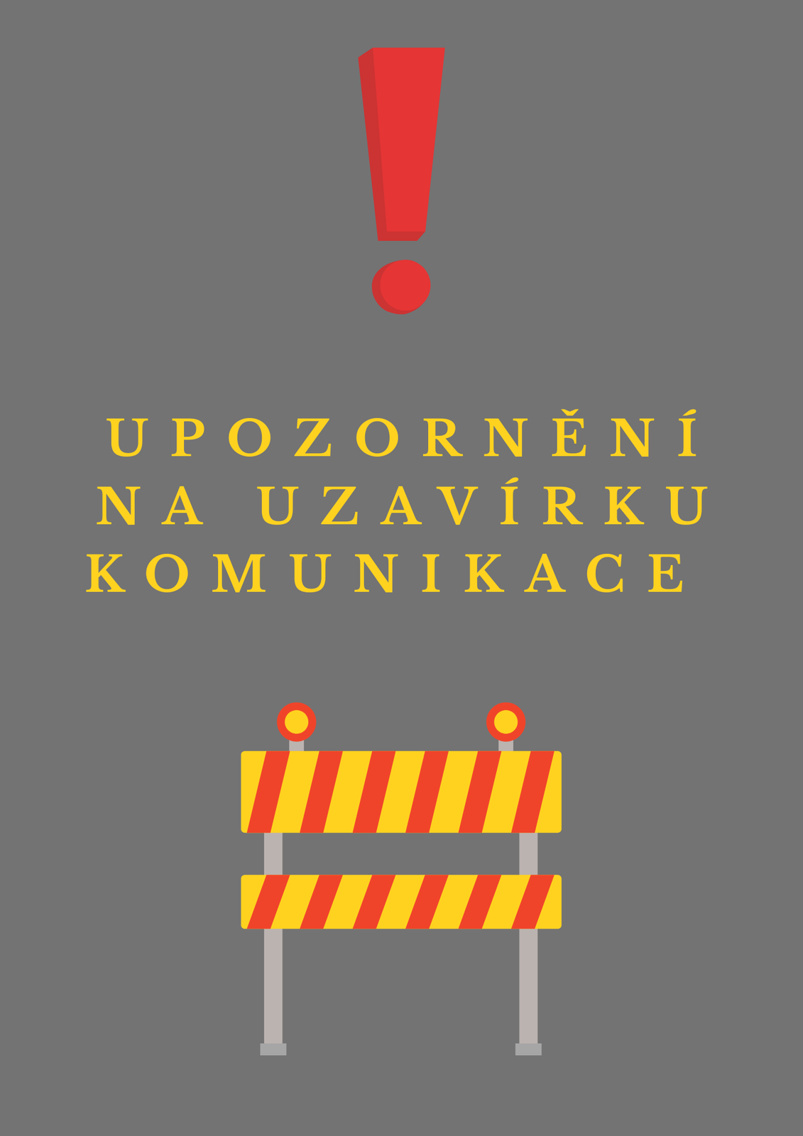 mapka objízdné trasy
